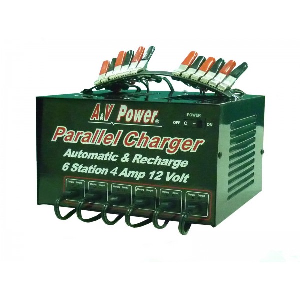 12V 6 Portal Inteli-charger(4A)-LN30042