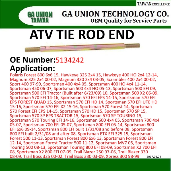 ATV TIE ROD END-5134242