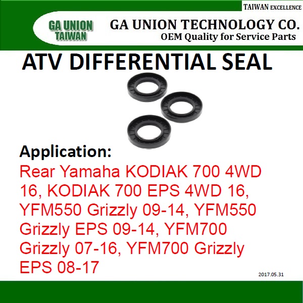 ATV Differential Seal Kit-ATV Differential Seal Kit FOR Rear Yamaha
