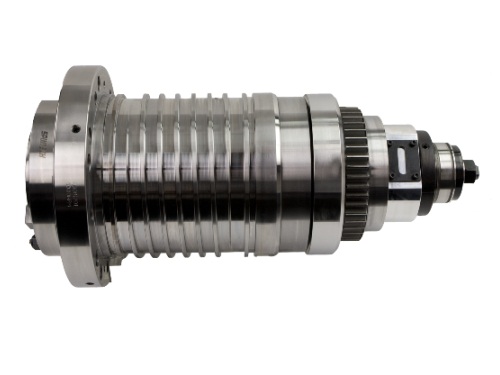 Gear-driven milling spindle