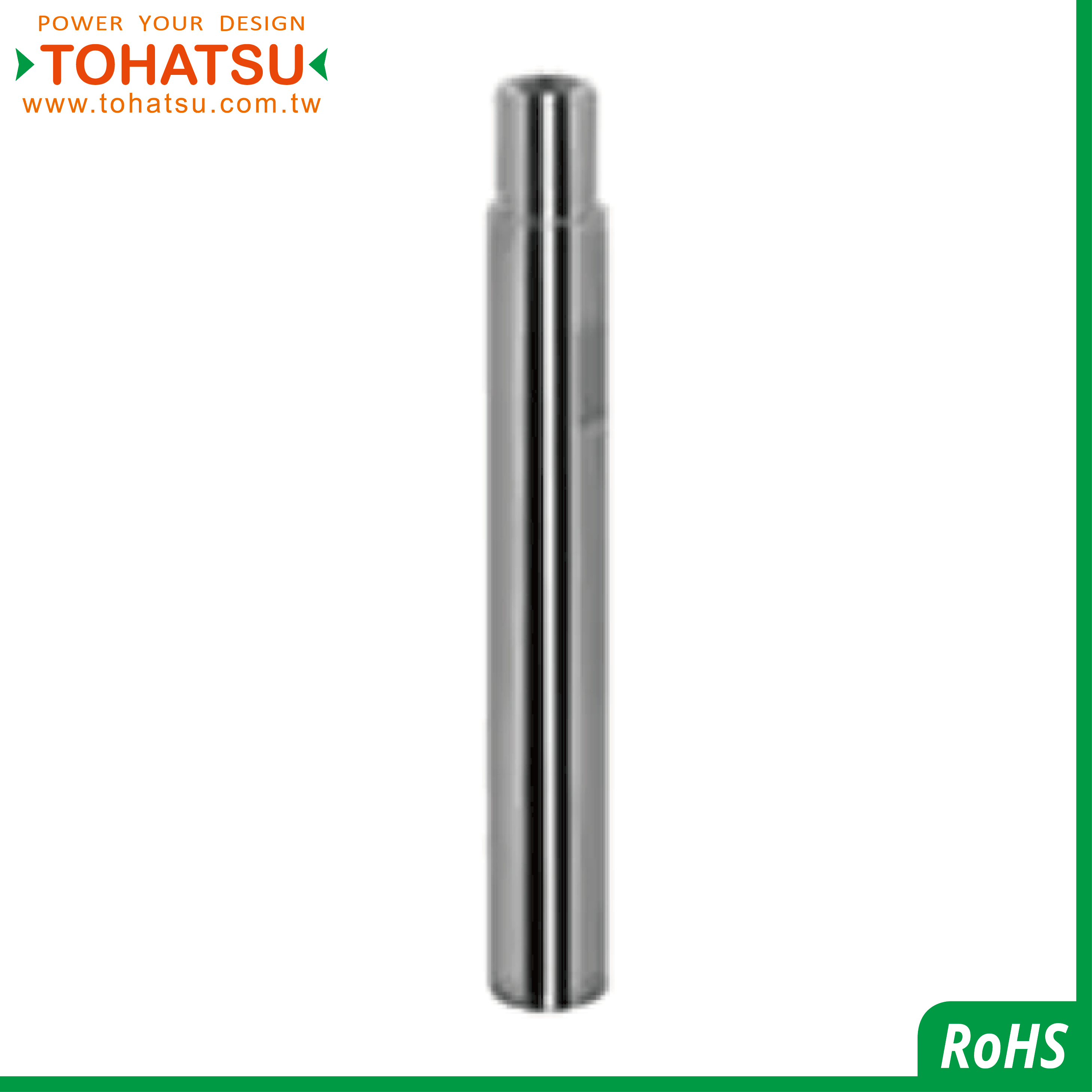 Precision Linear Shafts (One End Stepped and Female Thread with Wrench Flats)