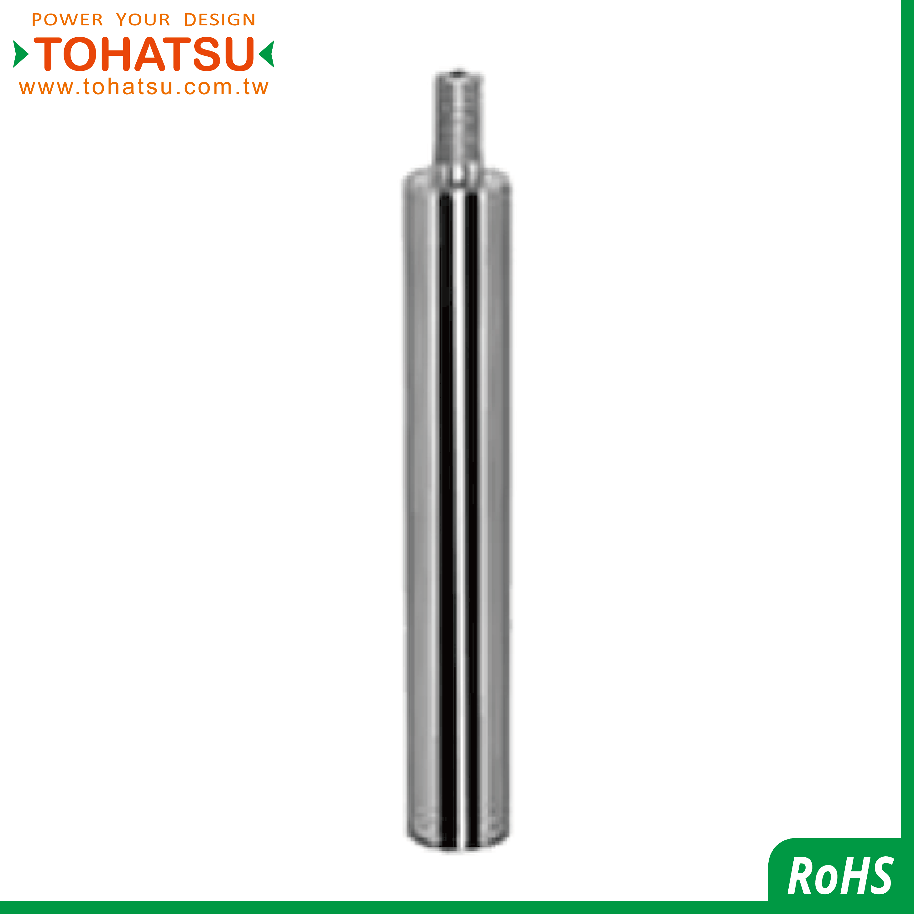 Precision Linear Shafts (One Ends Male Thread／One End Female Thread)- GKS017 CRS.T SUSC.T