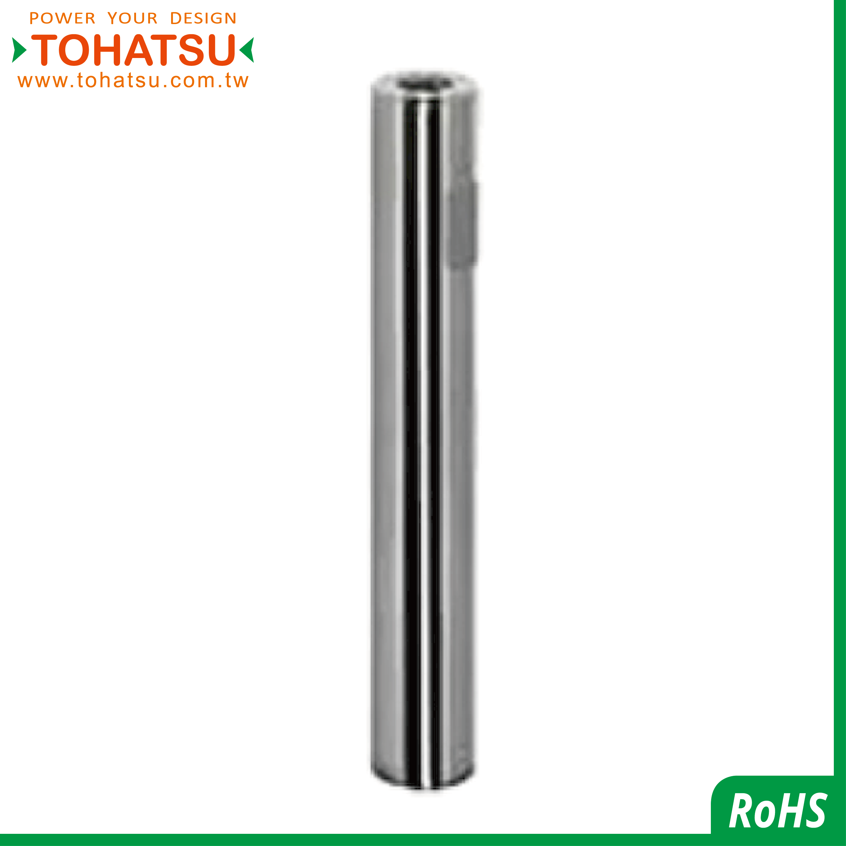 Precision Linear Shafts (One End Female Thread with Wrench Flats)- GKS006 CRS.F SUSC.F