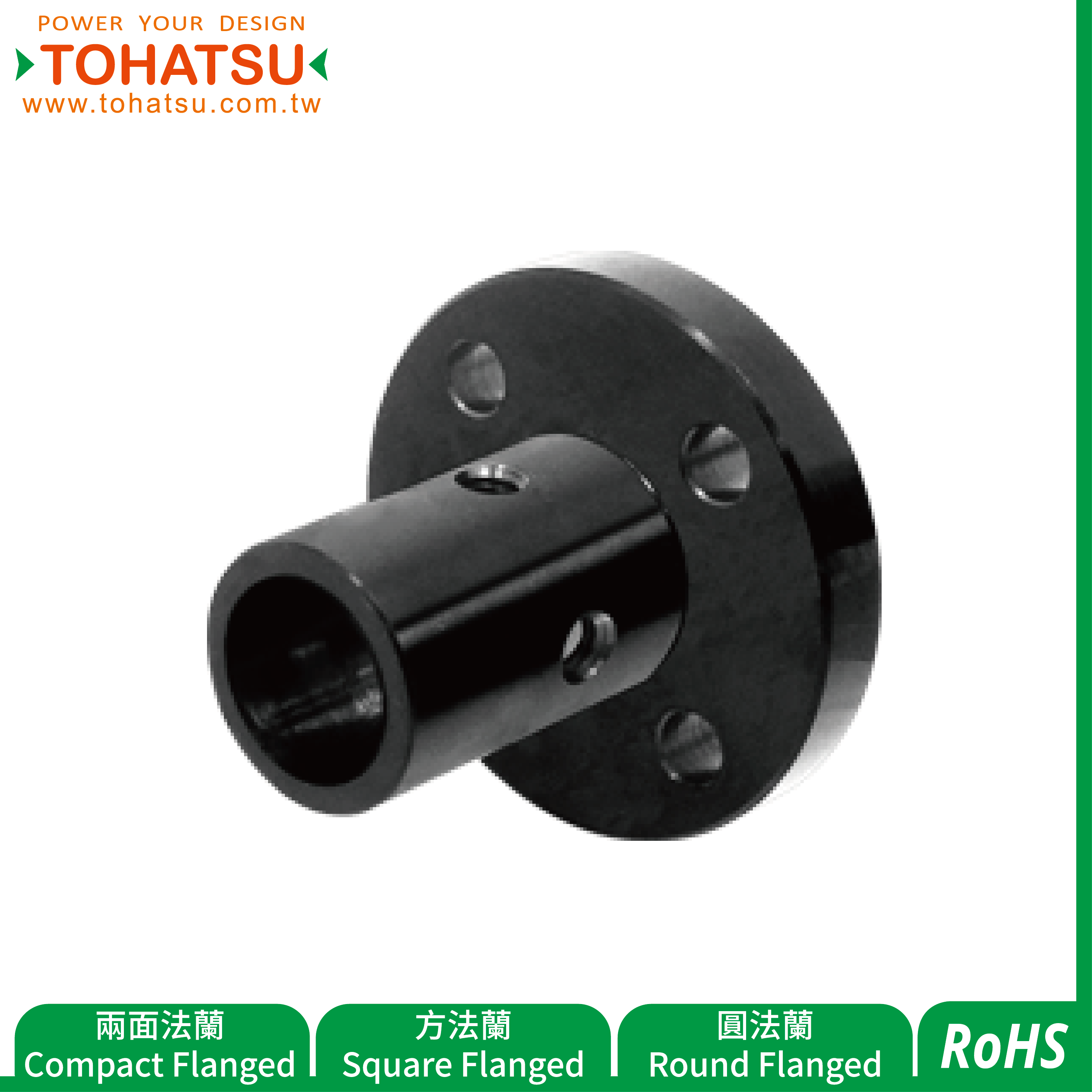 Holders for Shaft (Long Standard Type／with Through Mounting Holes)-GKT004