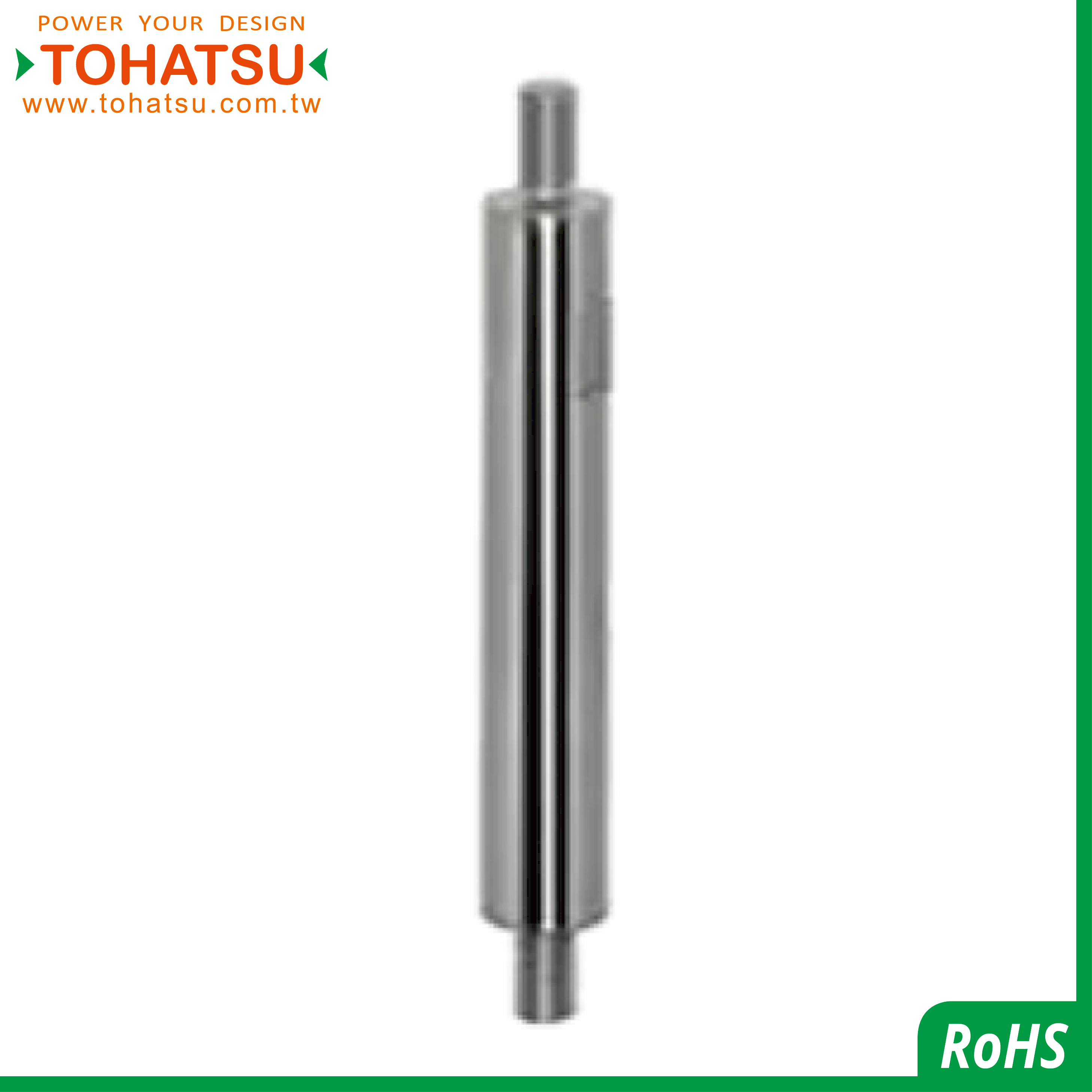 Precision Linear Shafts (Both Ends Male Thread with Undercuts and Wrench Flats)- GKS016 CRS.S SUSC.S
