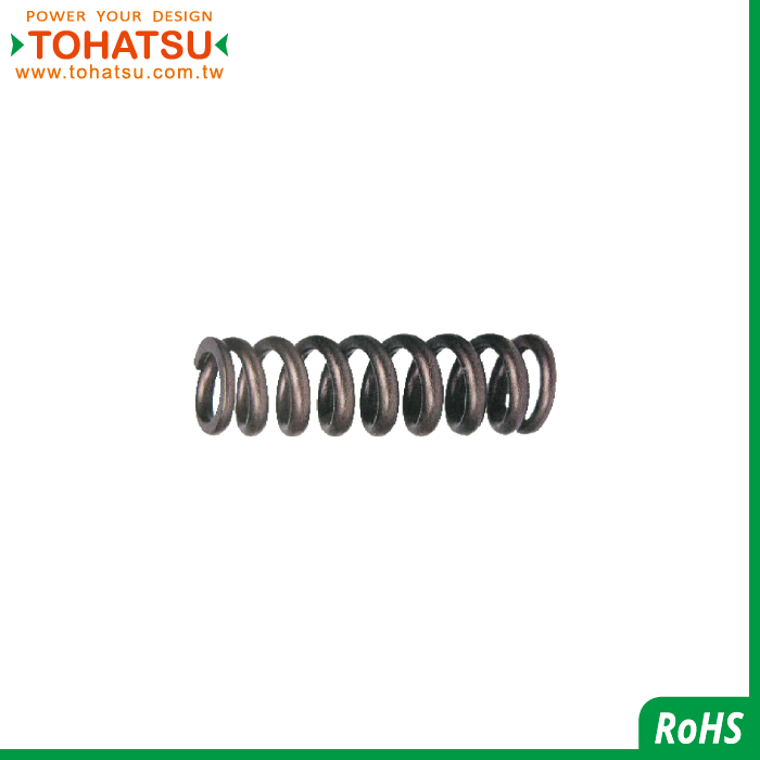 Round Wire Spring (Material: SWP, Compression 75%)