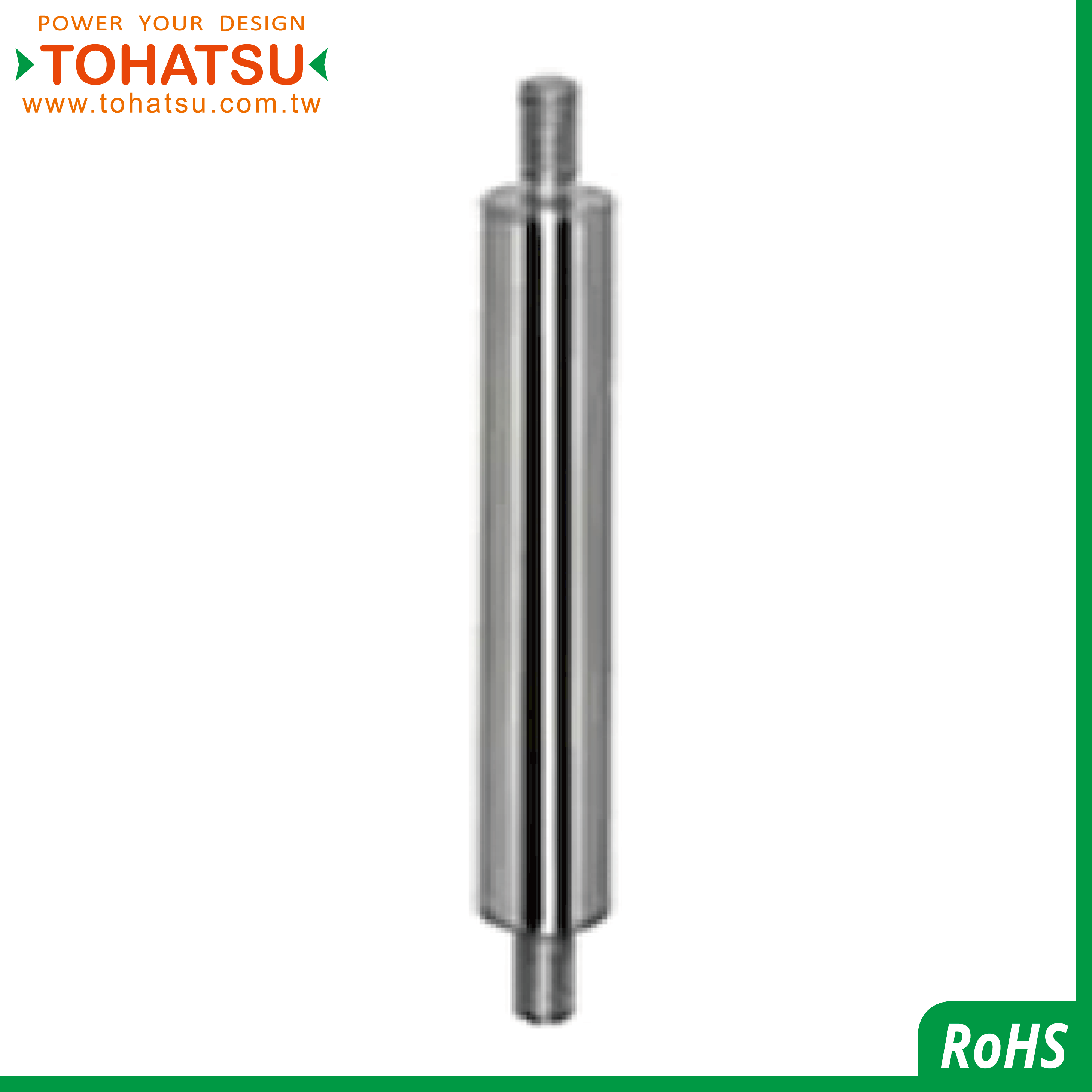 Precision Linear Shafts (Both Ends Male Thread with Undercuts)- GKS015 CRS.R SUSC.R