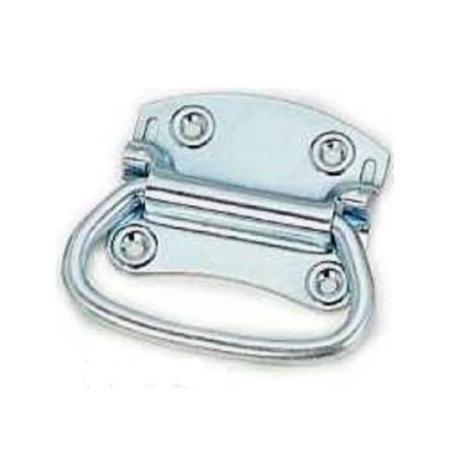 Chest Handle in Steel 90 Degree Stop Zinc Plated