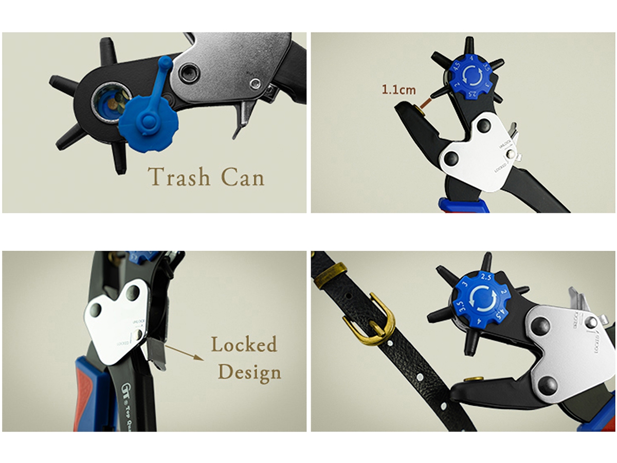 SPECIAL PLIERS-REVOLVING PUNCH PLIERS