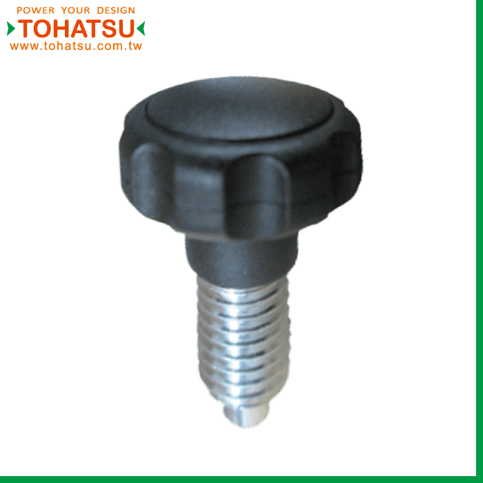 Index Plungers (material: steel) (with knob)