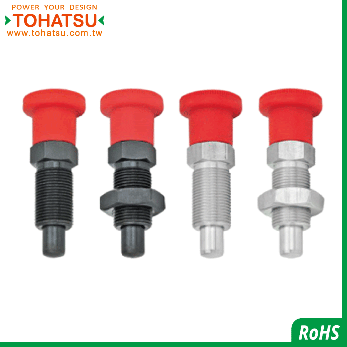 Index Plungers (material: steel ／ SUS303) (with knob)-SGR817