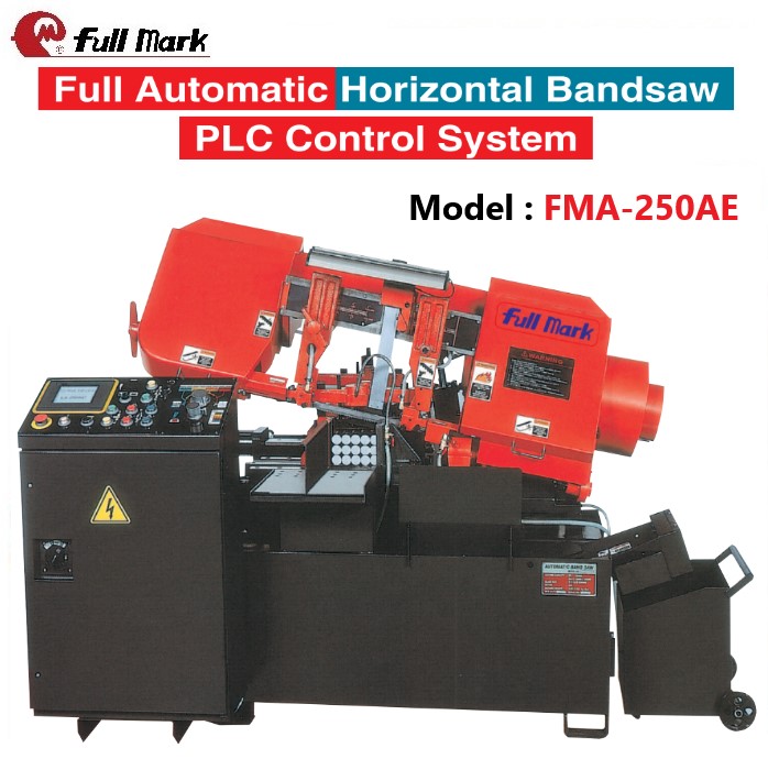 Full Automatic Horizontal Bandsaw PLC control System-FMA-250AE/330AE